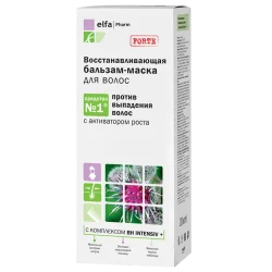 Восстанавливающая бальзам-маска репейная ,против выпадения волос, 200 мл