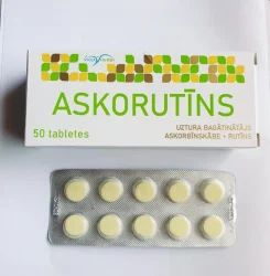 Askorutin, 50 Stück, Nahrungsergänzungsmittel