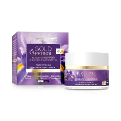 Крем от морщин для лица - Gold & Retinol, 40 +, 50 мл