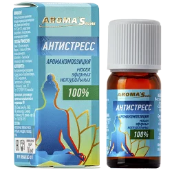 Ätherisches Öl, Aromakomposition ANTISTRESS, 10 ml.