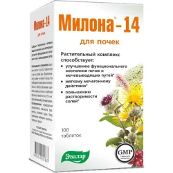 Milona-14, 100 Tabletten von 0,5 g, Nahrungsergänzungsmittel