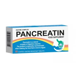 Pankreatin, 50 Tabletten, Nahrungsergänzungsmittel