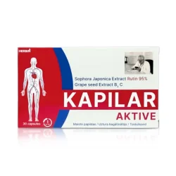 Капилар Актив, кровообращение и сосуды, 30 капсул