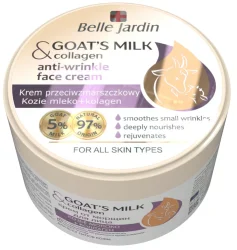 Крем от морщин для лица Козье молоко + коллаген, 200 мл